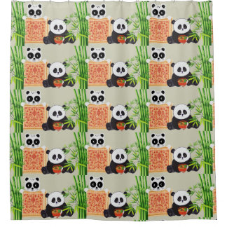 Rideaux De Douche panda