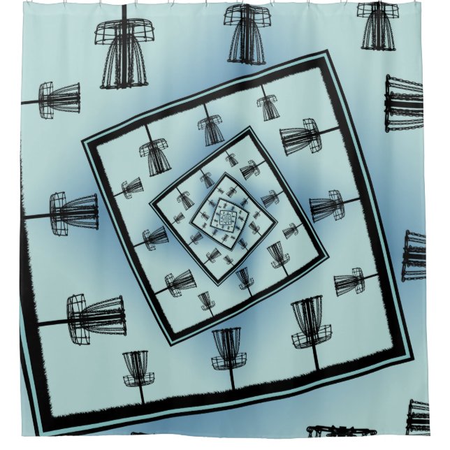 Rideaux De Douche Paniers de golf de disques tournants (Devant)