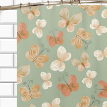 Papillon Motif Sage Green