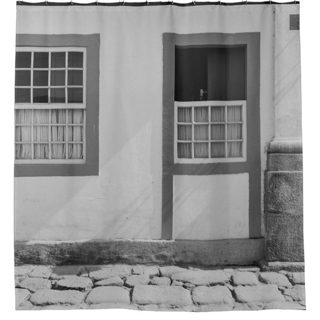 RIDEAUX DE DOUCHE PARAPY - L'HISTOIRE DU BRÉSIL (Devant)