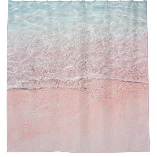 Rideaux De Douche Parc national de Komodo : Plage de Pink Splash