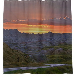 Rideaux De Douche Parc national du Sunset, Badlands
