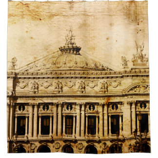 Rideaux De Douche Paris à l'ancienne, francé, antique, antique, 