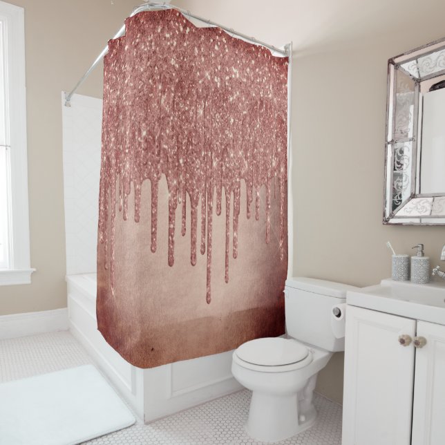 Rideaux De Douche Parties scintillant de la broche à goutte | Terra  (En situation)