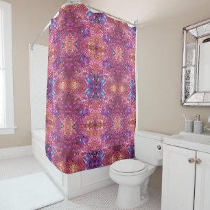 Rideaux De Douche Parties scintillant Populaire Opal Holographic Col