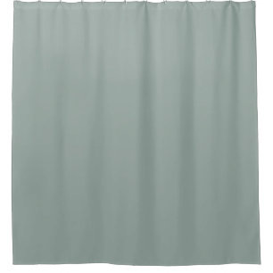 Rideaux De Douche Pastel Green-Grey Couleur Solide Paires Fraîche