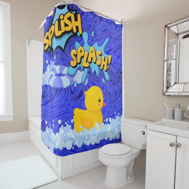 Rideaux De Douche Pata Pata (En situation)