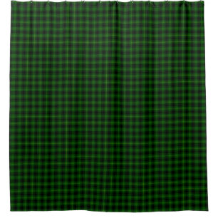 Rideaux De Douche Pâte verte de tartan MacArthur