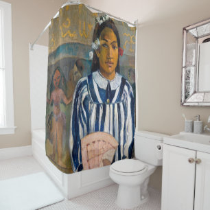 Rideaux De Douche Paul Gauguin - Les ancêtres de Tehamana