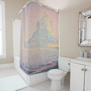 Rideaux De Douche Paul Signac - Mont Saint Michel, Brume et Soleil
