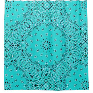 Rideaux De Douche Pays fascinant hippie de Paisley Boho de Bandana