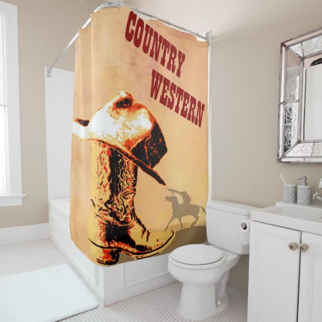 Rideaux De Douche Pays Ouest (En situation)