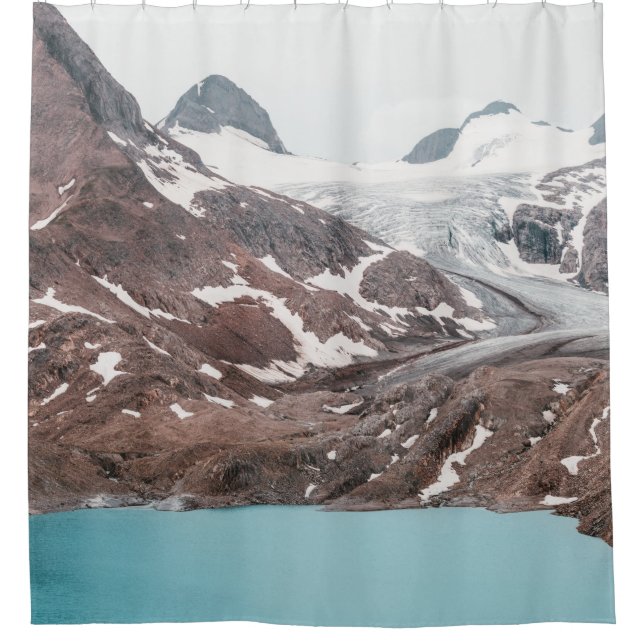 RIDEAUX DE DOUCHE PAYSAGE PAISIBLE (Devant)