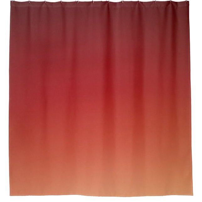 Rideaux De Douche Peach Ombre Brown (Devant)