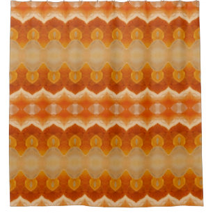 Rideaux De Douche Peachy Ikat 6