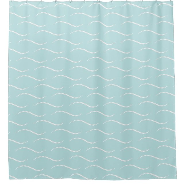 Rideaux De Douche Pearl Waves (Devant)