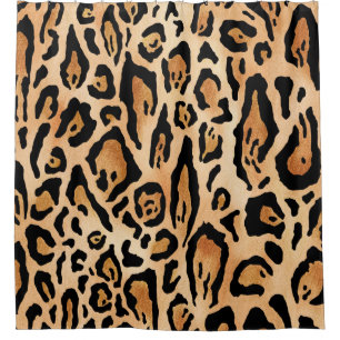 Rideaux De Douche Peau léopard : Motif intemporel