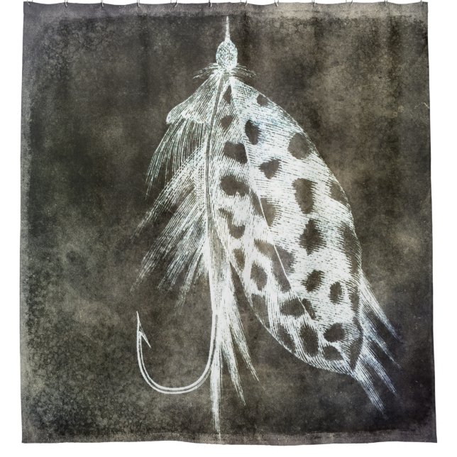 Rideaux De Douche Pêche - Pêche à la ligne Pêche à la ligne Poisson  (Devant)