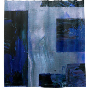Rideaux De Douche Peinture Abstraite