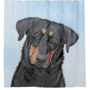 Rideaux De Douche Peinture de Beauceron - Cute Original Chien Art