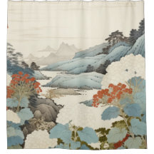 Peinture de jardin d'Hydrangea à l'extérieur.