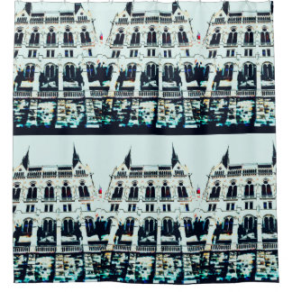 Rideaux De Douche Peinture hongroise du Parlement