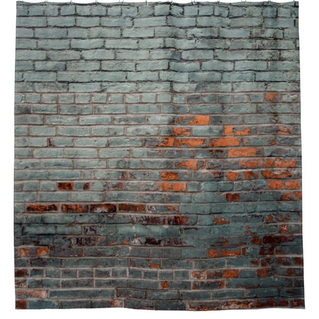 Rideaux De Douche Peinture murale grise (Devant)