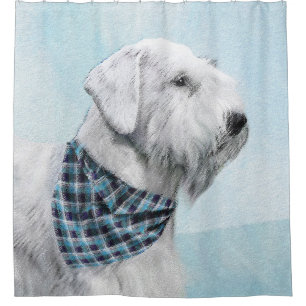 Rideaux De Douche Peinture Sealyham Terrier - Cute Original Chien Ar