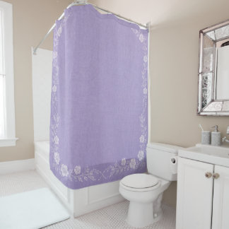 Rideaux De Douche Periwinkle Daydream