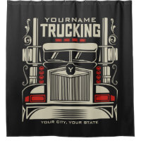 Personalized Trucking 18 Wheeler BIG Trucker