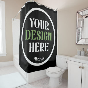 Rideaux De Douche personnalisé, unique, élégant et minimaliste