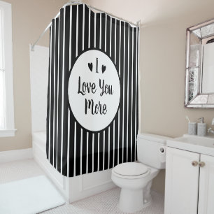 Rideaux De Douche Personnaliser pour dire tout ce que je t'aime Plus