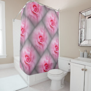 Rideaux De Douche Pétales roses