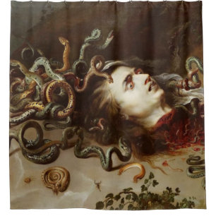 Rideaux De Douche Peter Paul Rubens - Le Chef De La Medusa - P Baroq