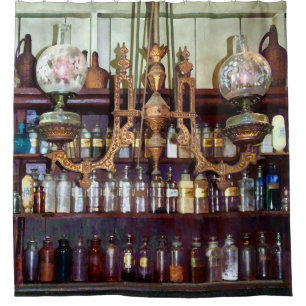 Rideaux De Douche Pharmacie du XIXe siècle