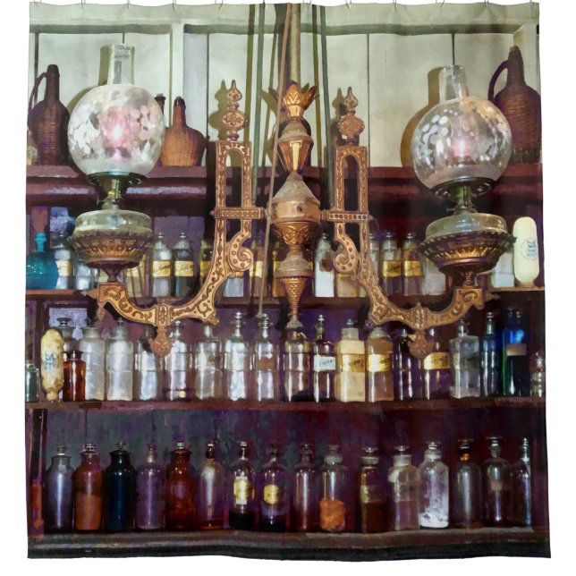 Rideaux De Douche Pharmacie du XIXe siècle (Devant)