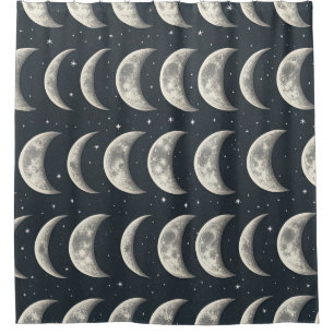 Rideaux De Douche Phase Lunaire Céleste (3)