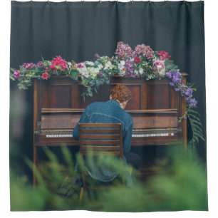 Rideaux De Douche Piano cool