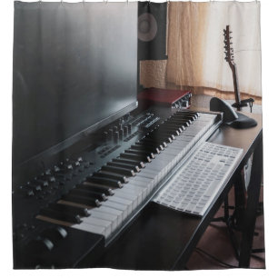 Rideaux De Douche Piano Extraordinaire