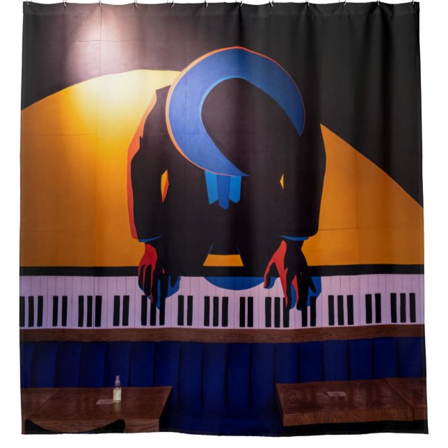 Rideaux De Douche Piano Extraordinaire (Devant)