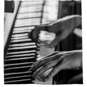 Rideaux De Douche Piano génial