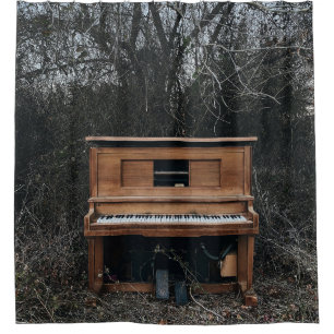 Rideaux De Douche Piano gentil