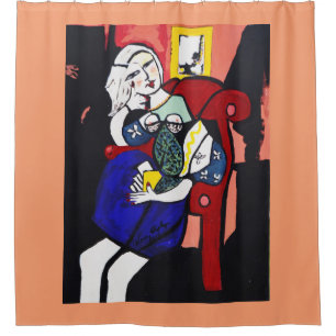 RIDEAUX DE DOUCHE PICASSO PAR NORA