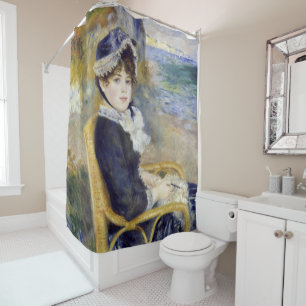 Rideaux De Douche Pierre-Auguste Renoir - Au bord de la mer