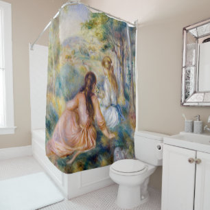 Rideaux De Douche Pierre-Auguste Renoir - Dans le pré
