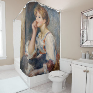 Rideaux De Douche Pierre-Auguste Renoir - Femme à la lettre