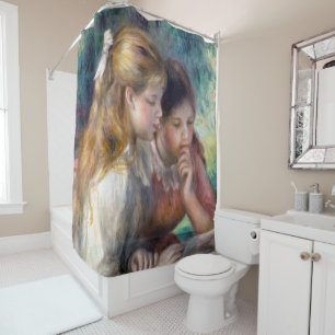 Rideaux De Douche Pierre-Auguste Renoir - La Lecture
