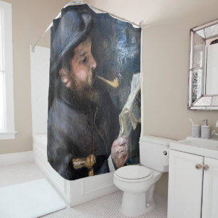 Rideaux De Douche Pierre-Auguste Renoir - Lecture Claude Monet