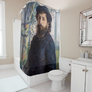 Rideaux De Douche Pierre Auguste Renoir - Portrait de Claude Monet