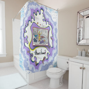 Rideaux De Douche Pierre Feuille Ciseaux Jeu de mots littéral